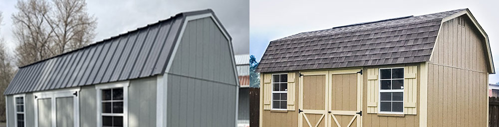 Read more about the article Choosing the Right Roof for Your Shed: Metal vs. Shingles